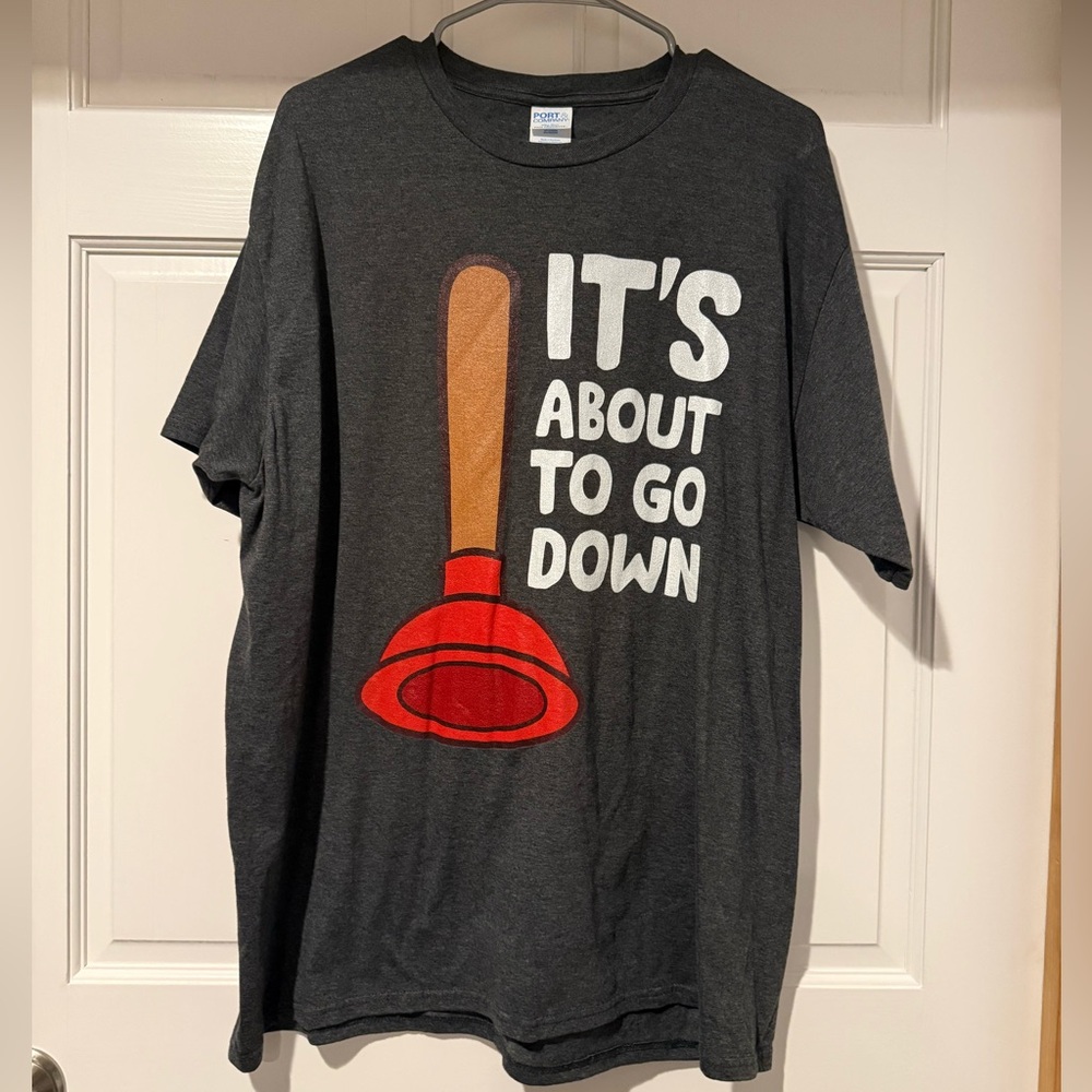 Tee shirt with funny saying
